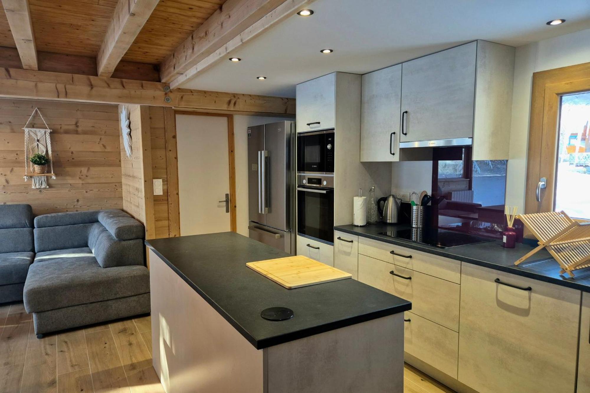 Magnifique Chalet Nordique A La Feclaz - Ideal Pour 6 Personnes Exterior photo